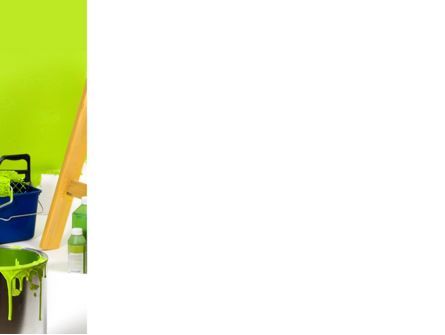 绿色漆罐PowerPoint模板, 幻灯片 3, 09802, 职业/行业 — PoweredTemplate.com