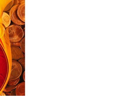 Ein stapel goldmünzen PowerPoint Vorlage, Folie 3, 09847, Finanzwesen/Buchhaltung — PoweredTemplate.com