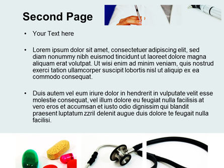 Pädagogische medizinische PowerPoint Vorlage, Folie 2, 09874, Medizin — PoweredTemplate.com