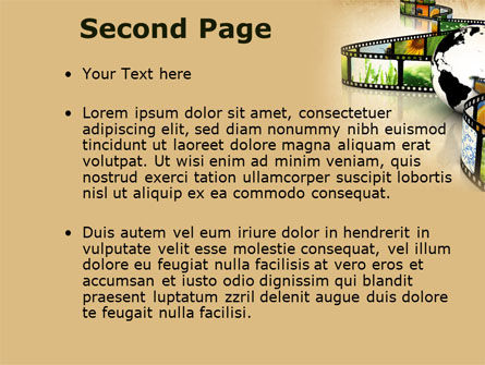 Templat PowerPoint Film Dokumenter Alam, Slide 2, 09907, Alam & Lingkungan — PoweredTemplate.com