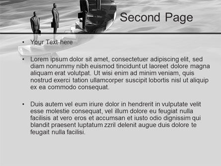 Templat PowerPoint Tangga Berkelok-kelok Karir, Slide 2, 09938, Konsultasi — PoweredTemplate.com