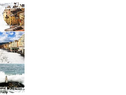 意大利沿海城镇PowerPoint模板, 幻灯片 3, 09961, 建筑 — PoweredTemplate.com