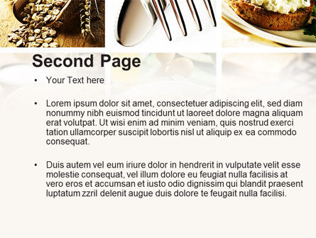 Templat PowerPoint Produk Gandum Durum, Slide 2, 09966, Food & Beverage — PoweredTemplate.com