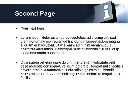 Modello PowerPoint - Dialogo informazioni, Slide 2, 09969, Consulenze — PoweredTemplate.com