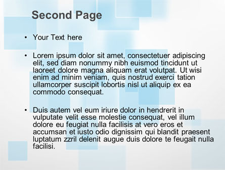 Verdwijnende Pleinen PowerPoint Template, Dia 2, 09976, Abstract/Textuur — PoweredTemplate.com