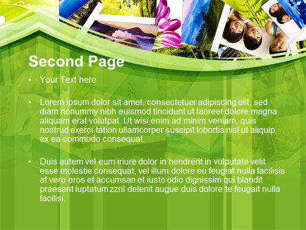 Modello PowerPoint - Raccolta di foto estate, Slide 2, 10034, Bandiere/Mondo — PoweredTemplate.com