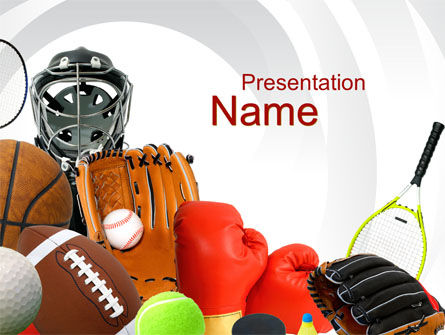 Sports Parenting PowerPoint Template, 10058, Sports — PoweredTemplate.com