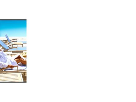 파워포인트 템플릿 - 수영장 근처에서 수영 한 후 휴식, 슬라이드 3, 10088, 직업/산업 — PoweredTemplate.com