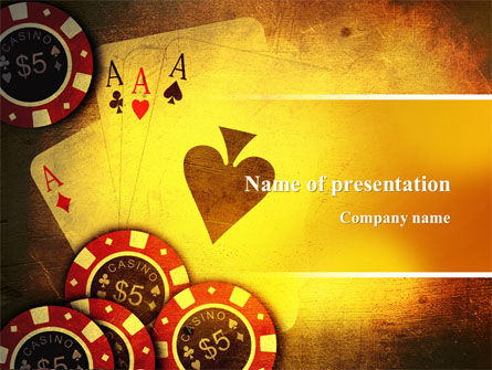 Modello PowerPoint - Poker, Modello PowerPoint, 10134, Carriere/Industria — PoweredTemplate.com