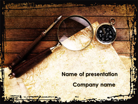Travel Quest PowerPoint Template, Gratis PowerPoint-sjabloon, 10149, Business Concepten — PoweredTemplate.com
