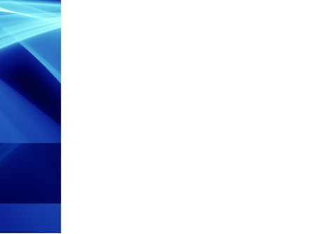 交差する青色のサーフェス - PowerPointテンプレート, スライド 3, 10159, 抽象／テクスチャ — PoweredTemplate.com