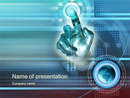 Start Van Het Project PowerPoint Template, Gratis PowerPoint-sjabloon, 10177, Technologie en Wetenschap — PoweredTemplate.com