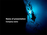 Underwater PowerPoint Template, Backgrounds | 05763 | PoweredTemplate.com