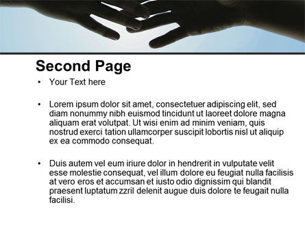 Modello PowerPoint - Toccare, Slide 2, 10200, Religioso/Spirituale — PoweredTemplate.com