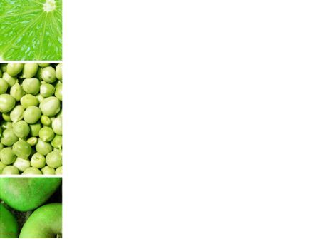 Plantilla de PowerPoint - vitaminas verdes, Diapositiva 3, 10240, Agricultura — PoweredTemplate.com