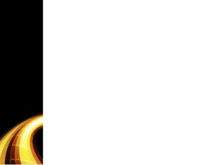 파워포인트 템플릿 - 형광등, 슬라이드 3, 10300, 추상/직물 — PoweredTemplate.com