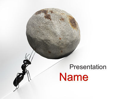 Sisyphean PowerPoint Template, Free PowerPoint Template, 10349, Business Concepts — PoweredTemplate.com