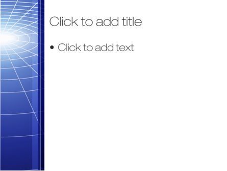 Gravity Grid PowerPoint Template, Slide 3, 10372, Abstract/Textures — PoweredTemplate.com