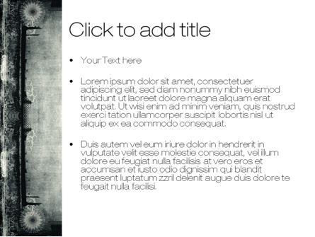Modèle PowerPoint de surface métallique, Diapositive 3, 10378, Abstrait / Textures — PoweredTemplate.com