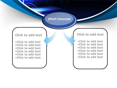 Wireless PowerPoint Template, Backgrounds | 10389 | PoweredTemplate.com