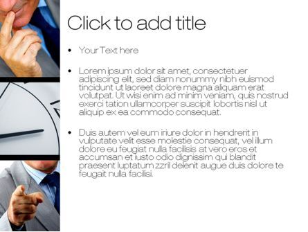 Modèle PowerPoint de efficacité du temps, Diapositive 3, 10413, Business — PoweredTemplate.com