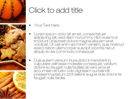 Christmas Cooking PowerPoint Template, Slide 3, 10423, Holiday/Special Occasion — PoweredTemplate.com
