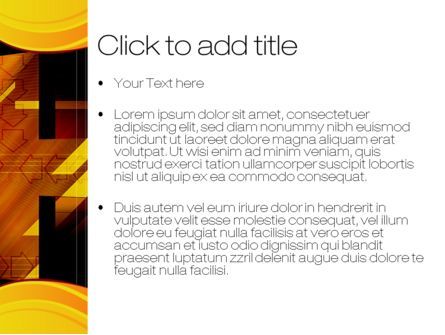 Intersection PowerPoint Template, Slide 3, 10429, Abstract/Textures — PoweredTemplate.com