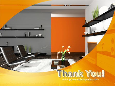 Home Interior Design PowerPoint Template, Backgrounds ...