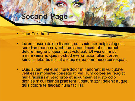Modello PowerPoint - Pittore, Slide 2, 10477, Persone — PoweredTemplate.com