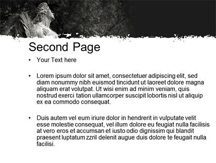 Templat PowerPoint Batu Nisan Malaikat, Slide 2, 10501, Konstruksi — PoweredTemplate.com
