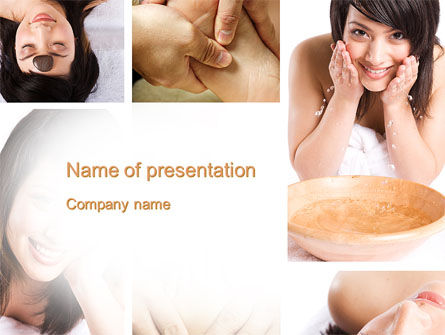 Self Grooming PowerPoint Template, Free PowerPoint Template, 10513, People — PoweredTemplate.com