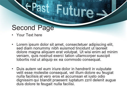 Focussen Op Nu PowerPoint Template, Dia 2, 10519, Business Concepten — PoweredTemplate.com