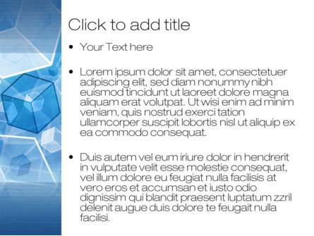 Plantilla de PowerPoint - patrón de cubos, Diapositiva 3, 10556, Abstracto / Texturas — PoweredTemplate.com