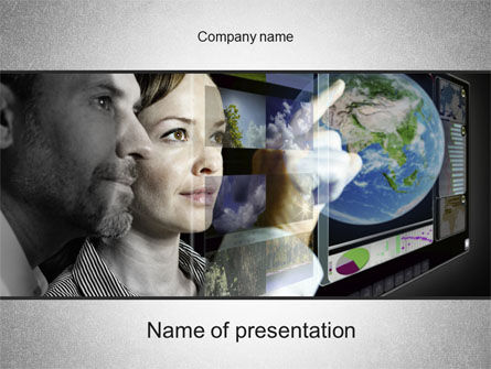 未来技术PowerPoint模板, PowerPoint模板, 10572, 技术与科学 — PoweredTemplate.com