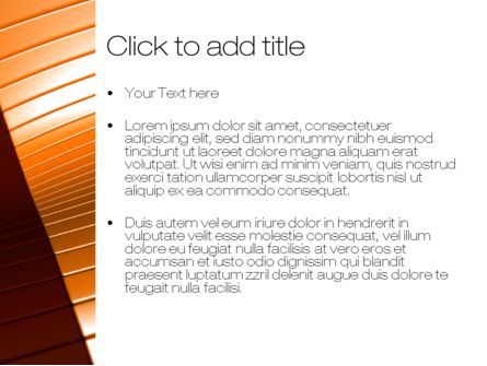 3D Surface PowerPoint Template, Slide 3, 10575, Abstract/Textures — PoweredTemplate.com