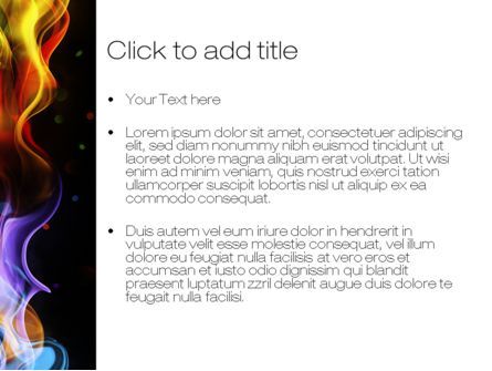Modello PowerPoint - Spectrum nebbia, Slide 3, 10577, Astratto/Texture — PoweredTemplate.com