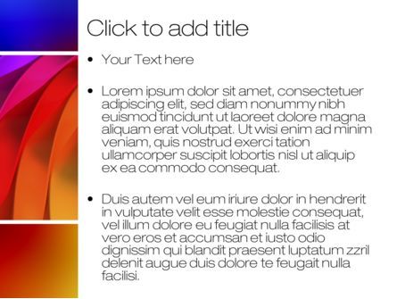Plantilla de PowerPoint - vistoso, Diapositiva 3, 10580, Abstracto / Texturas — PoweredTemplate.com