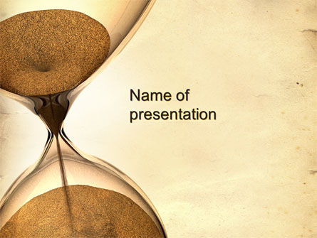 Modelo do PowerPoint - o tempo acabou, Modelo do PowerPoint, 10608, Consultoria — PoweredTemplate.com