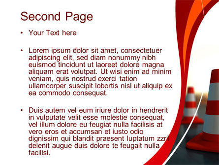 Templat PowerPoint Tiang Lalu Lintas, Slide 2, 10610, Karier/Industri — PoweredTemplate.com