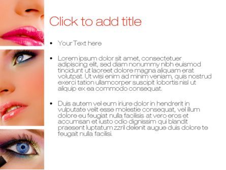 Modèle PowerPoint de maquillage, Diapositive 3, 10614, Carrière / Industrie — PoweredTemplate.com