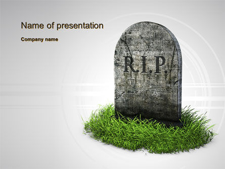 Modelo do PowerPoint - descanse em paz, Grátis Modelo do PowerPoint, 10637, Carreiras/Indústria — PoweredTemplate.com