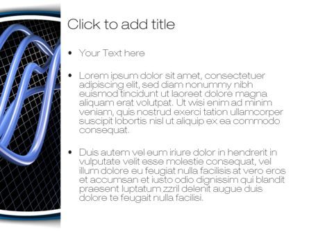 3D Sine Graph PowerPoint Template, Slide 3, 10650, Abstract/Textures — PoweredTemplate.com