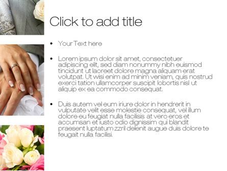 Wedding Det PowerPoint Template, Slide 3, 10655, Holiday/Special Occasion — PoweredTemplate.com