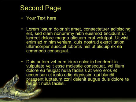 Templat PowerPoint Tangan Robot, Slide 2, 10656, Teknologi dan Ilmu Pengetahuan — PoweredTemplate.com