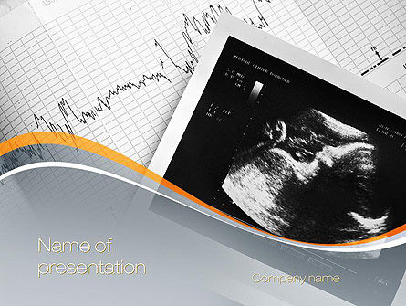 Modelo do PowerPoint - teste fetal não-estresse, Grátis Modelo do PowerPoint, 10696, Médico — PoweredTemplate.com