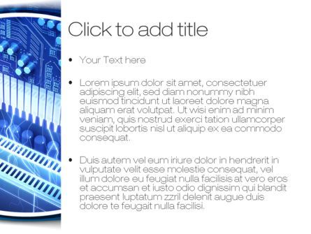 Memory Slots PowerPoint Template, Slide 3, 10710, Technology and Science — PoweredTemplate.com