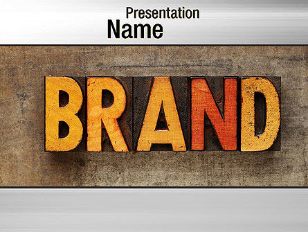 Plantilla de PowerPoint - marca de la empresa, Gratis Plantilla de PowerPoint, 10721, Profesiones/ Industria — PoweredTemplate.com