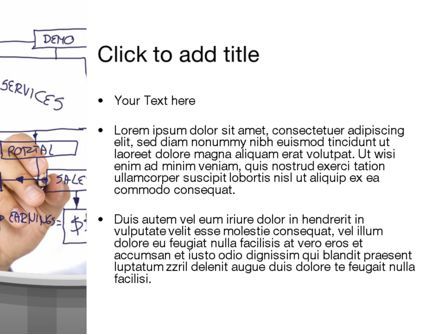Modello PowerPoint - Disegnare un piano d'impresa, Slide 3, 10730, Lavoro — PoweredTemplate.com