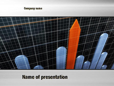 Chart Trends PowerPoint Template, Free PowerPoint Template, 10753, Business Concepts — PoweredTemplate.com