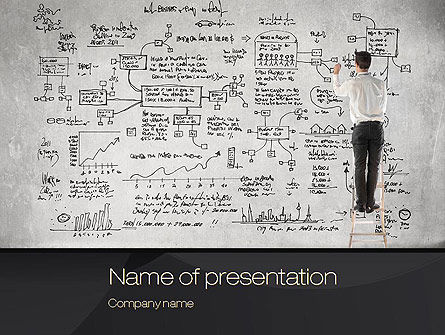 Strategische Planning PowerPoint Template, PowerPoint-sjabloon, 10756, Business Concepten — PoweredTemplate.com